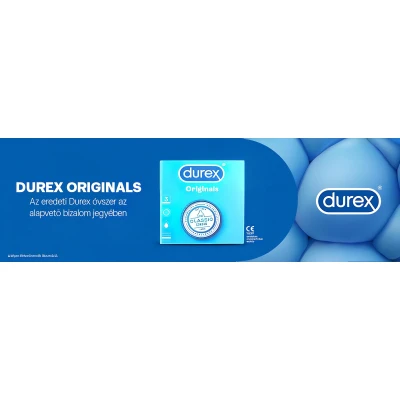 Durex Originals - óvszer (3 db)