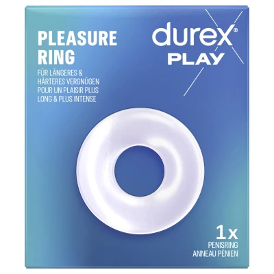 Durex Pleasure Ring - péniszgyűrű (átlátszó)