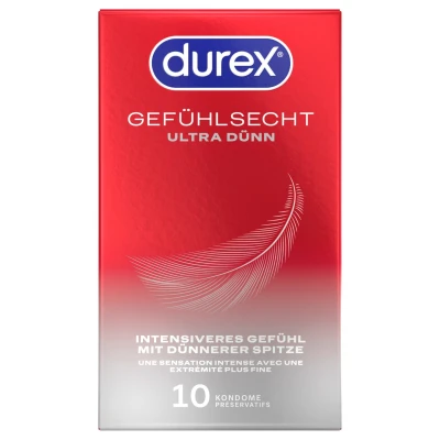 Durex - ultra vékony óvszer (10 db)
