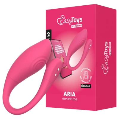 EasyConnect - hordható app-vezérelt vibrotojás (pink)