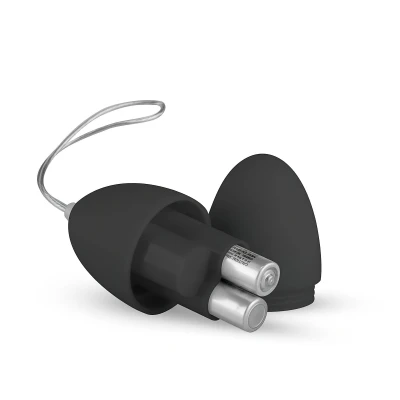 EasyToys - hordható 7 ritmusú rádiós vibrotojás (fekete)