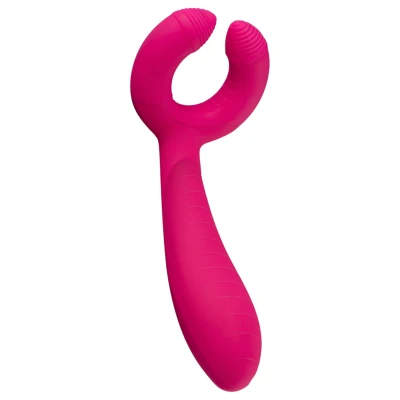 EasyToys Couple - akkus, vízálló párvibrátor (pink)
