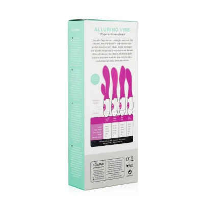 EasyToys Alluring vibe - G-pont vibrátor (pink)