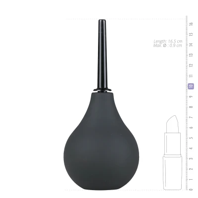 EasyToys - nagyméretű anál zuhany intim tisztításhoz (fekete)