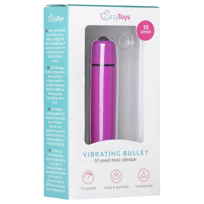 EasyToys Bullet - rúdvibrátor (lila)