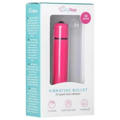 EasyToys Bullet - rúdvibrátor (pink)