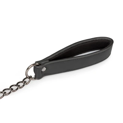 EasyToys - bimbócsipesz, nyakörv és póráz bondage szett (4 részes)