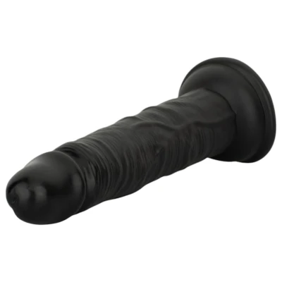 EasyToys - élethű dildó - 12 cm (fekete)