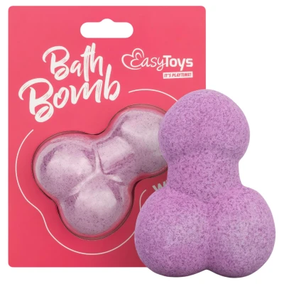 EasyToys - pénisz formájú fürdőbomba, vicces ajándék (1 db)