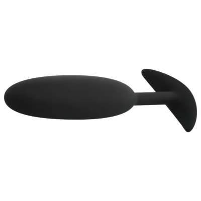 EasyToys Heavy Fulfiller - 54 g-os anál plug - kicsi (fekete)