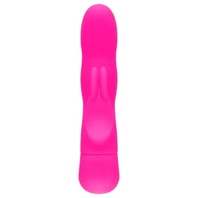 EasyToys Mad Rabbit - nyuszis csiklókaros vibrátor (pink)