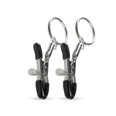 EasyToys Small Ring - gyűrűs bimbócsipesz, BDSM kiegészítő (2 db)