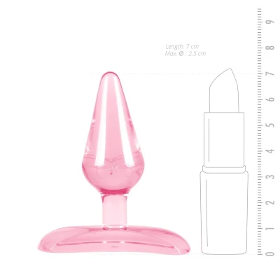 Easytoys The Assifier - mini anál plug (rózsaszín)