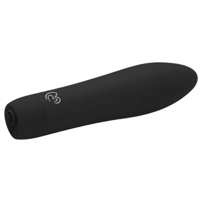 EasyToys Velvet Vibe - akkus rúd vibrátor (fekete)