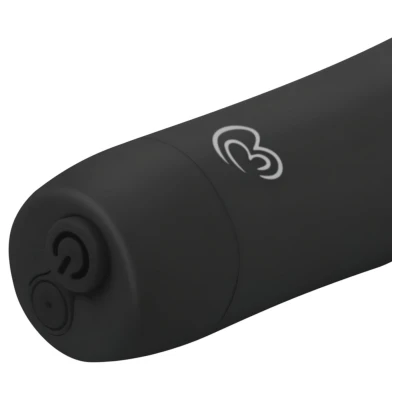 EasyToys Velvet Vibe - akkus rúd vibrátor (fekete)