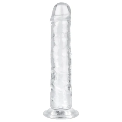 EasyToys - zselés dildó - 16 cm (átlátszó)