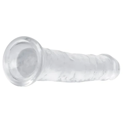 EasyToys - zselés dildó - 16 cm (átlátszó)