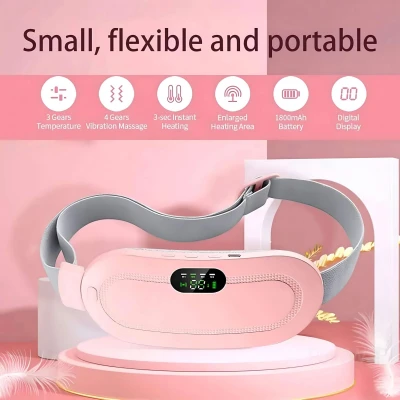 EMS - Smart Warm Palace Belt - menstruációs melegítő öv (rózsaszín)