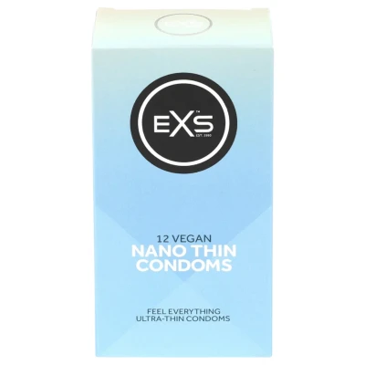 EXS Nano Thin - ultra vékony óvszer (12 db)
