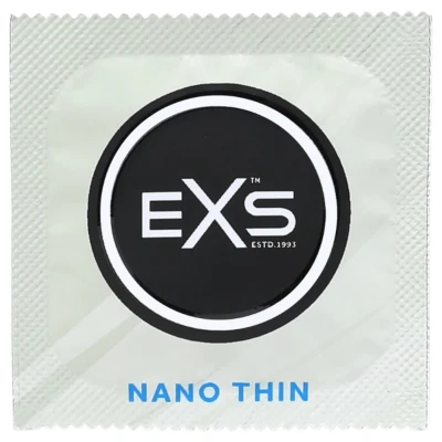EXS Nano Thin - ultravékony latex óvszer természetes érzéssel (3 db)