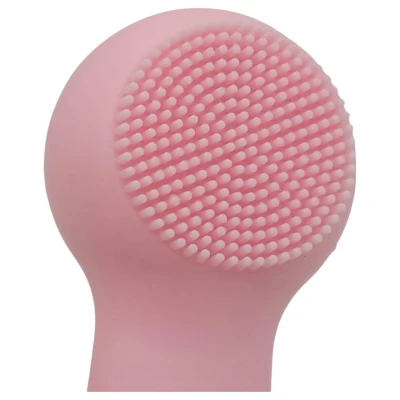 FaceClean - akkus, vízálló arc masszírozó készülék (pink)