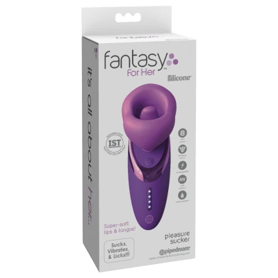 Pipedream Fantasy For Her - léghullámos csiklószívó vibrátor (lila)