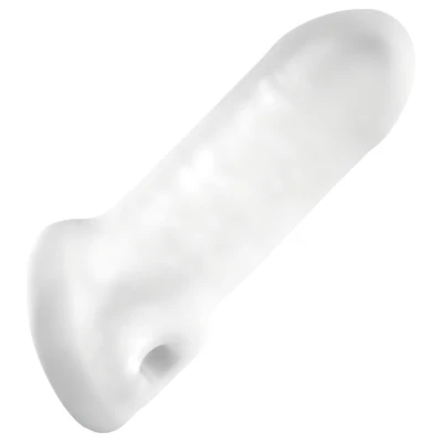 Perfect Fit - Fat Boy Original Ultra Fat - péniszköpeny (15 cm, fehér)