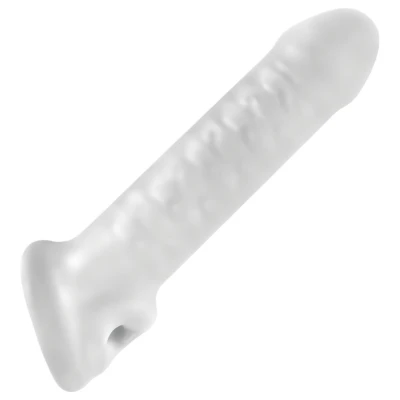 Perfect Fit - Fat Boy Thin - péniszköpeny (17 cm, fehér)