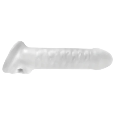 Perfect Fit - Fat Boy Thin - péniszköpeny (17 cm, fehér)