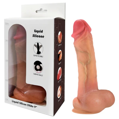 FeelSkin - natúr ultra realisztikus dildó (23 cm)