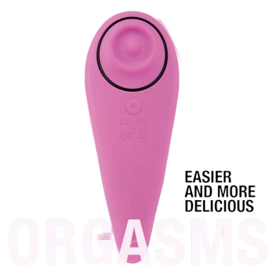 FEELZTOYS Femmegasm - akkus 2in1 csikló vibrátor, csiklóizgató (pink)