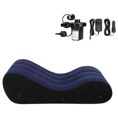 Desirel Magic Pillow - felfújható szex szófa - nagy (kék)