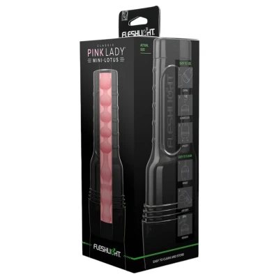 Fleshlight Pink Lady Mini-Lotus - élethű művagina tokban (pink)
