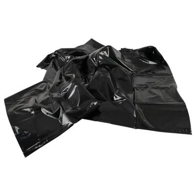 Fetish - Vinyl szex ágynemű (fekete, 135 × 200 cm)