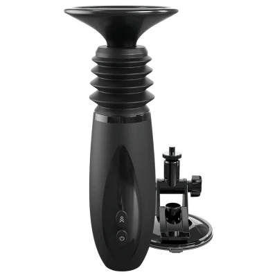 Fetish Fantasy Body Dock Thruster - lökő adapter dildóhoz, szexgép (fekete)
