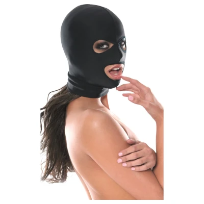 Fetish Fantasy - bondage szopóálarc orálszexhez (fekete)
