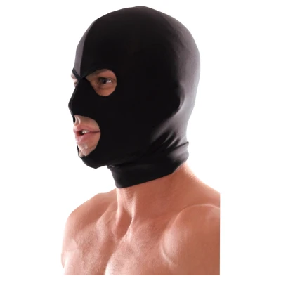 Fetish Fantasy - bondage szopóálarc orálszexhez (fekete)