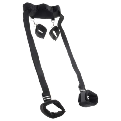 Pipedream - Fetish Position Master - BDSM kötözőszett (fekete)