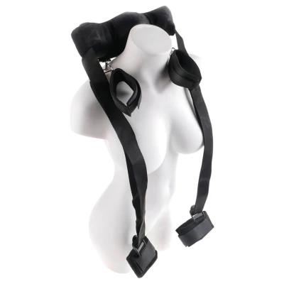 Pipedream - Fetish Position Master - BDSM kötözőszett (fekete)