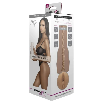 Fleshlight Autumn Falls Peaches - élethű műpopsi maszturbátor (testszínű)