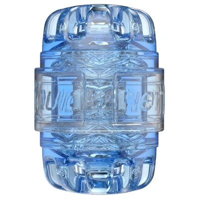Fleshlight Quickshot Turbo - kétvégű utazó maszturbátor (kék)