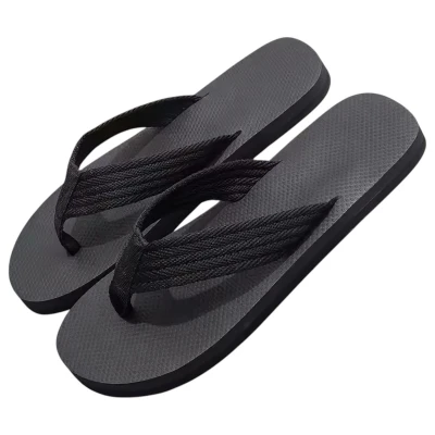 Flip-flop papucs - péniszes mintával (fekete)