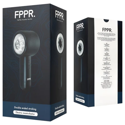 FPPR - akkus lökő maszturbátor (fekete)
