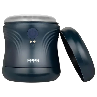 FPPR. - akkus, rezgő, kétvégű maszturbátor (kék)