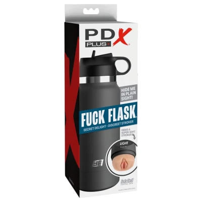 PDX - Fuck Flask Secret Delight - művagina kulacsban (natúr)