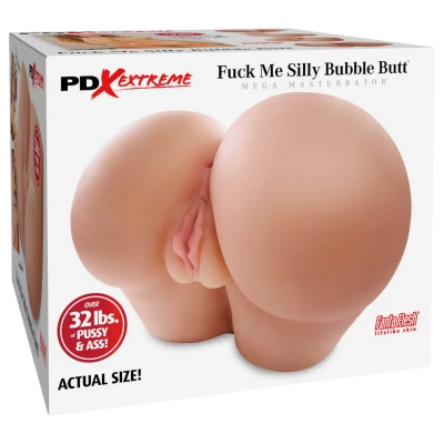 Pipedream Fuck Me Silly Bubble Butt - élethű műpopsi maszturbátor (testszínű)