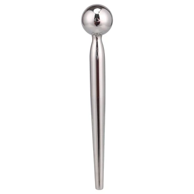 FukR - ezüst fém, gömbös húgycsőrúd dilátor (8 cm)