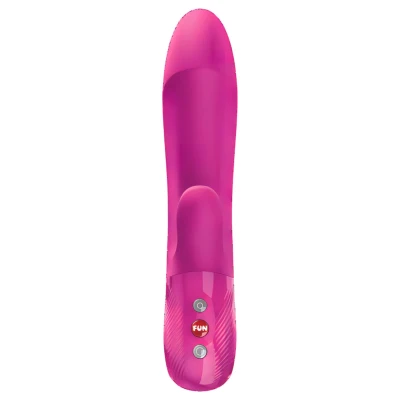 Fun Factory Bi Stronic Embrace - lökő csiklókaros vibrátor (rózsaszín)