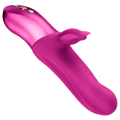 Fun Factory Bi Stronic Fusion - lökő vibrátor csiklókarral (pink)