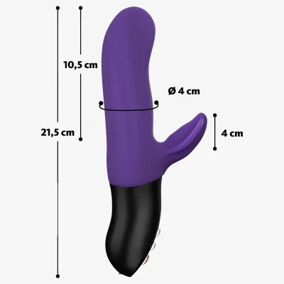Fun Factory Bi Stronic Fusion - lökő vibrátor csiklókarral (pink)